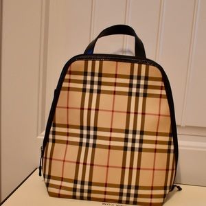 Authentic Burberry backpack